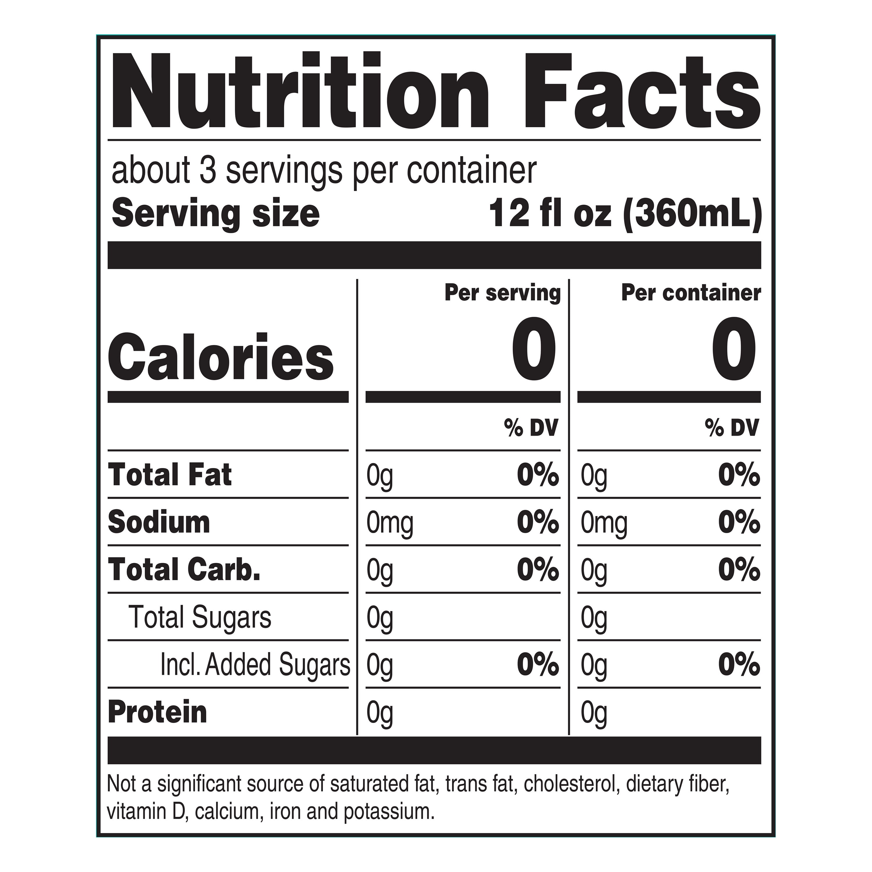 Great Value Sodium Free Seltzer Water, 33.8 fl oz