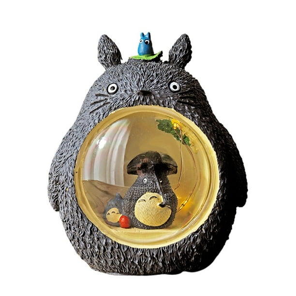 SOOSI Studio Ghibli Totoro figurines LED veilleuse modèle jouet