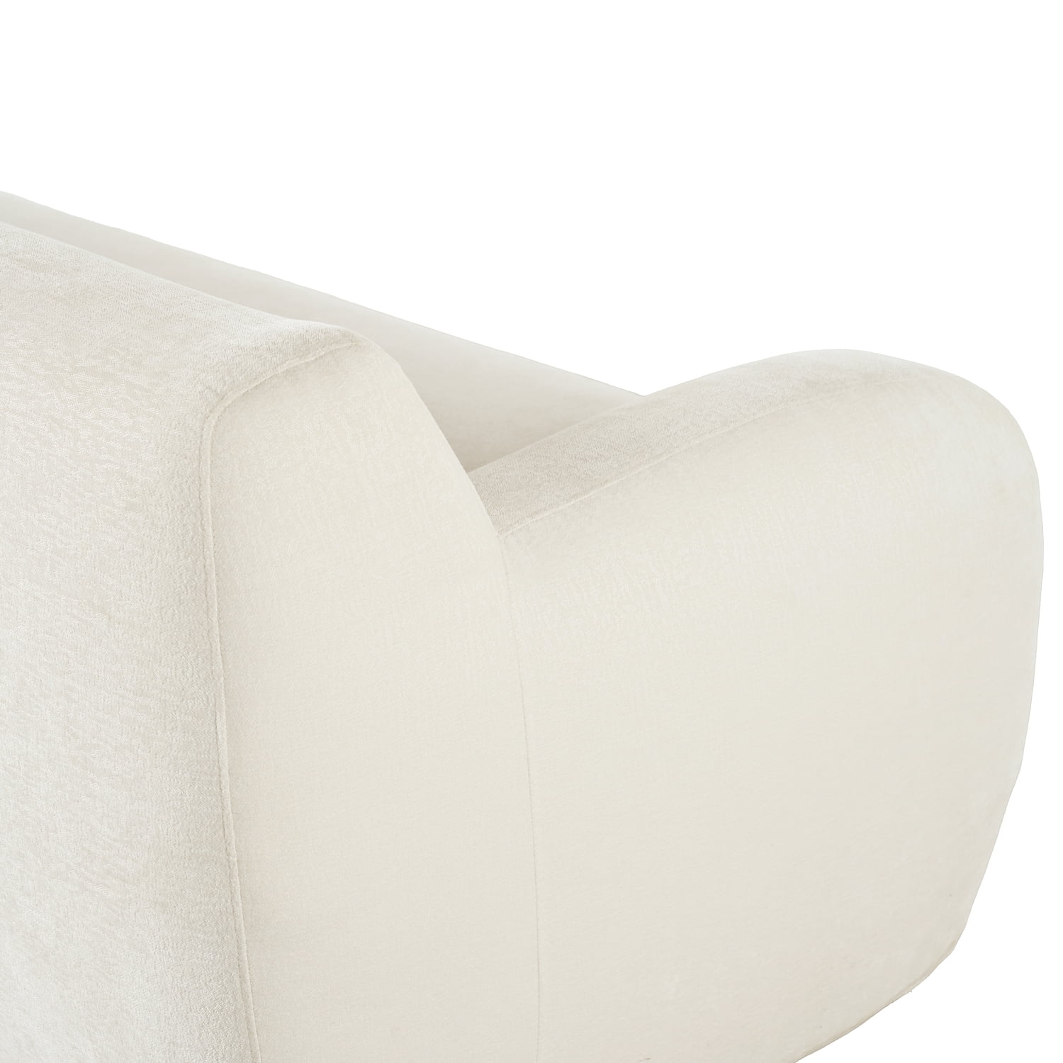 Harper & Bright Designs Modern Minimalist 3 Seater Sponge Couch, Comfy Floor Sofa for Living Room Apartment, Beige