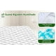 thumbnail image 4 of Amorosa Protector de Colchón Impermeable Transpirable, Cubre Colchón Lavable a Máquina (Matrimonial Blanco 135*190*45CM), 4 of 8