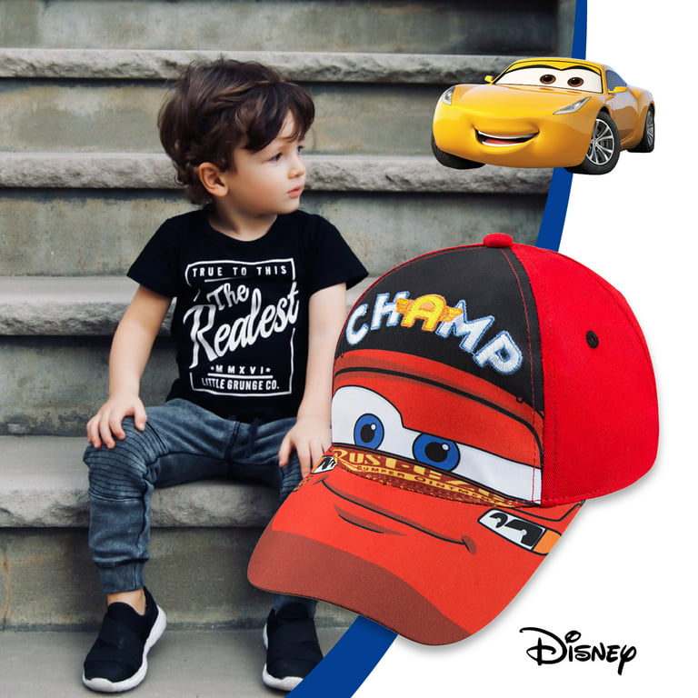 Disney CARS Rust EZE Hat children cap w adjustable velcro closure -Big Eyes Cars  Hat 