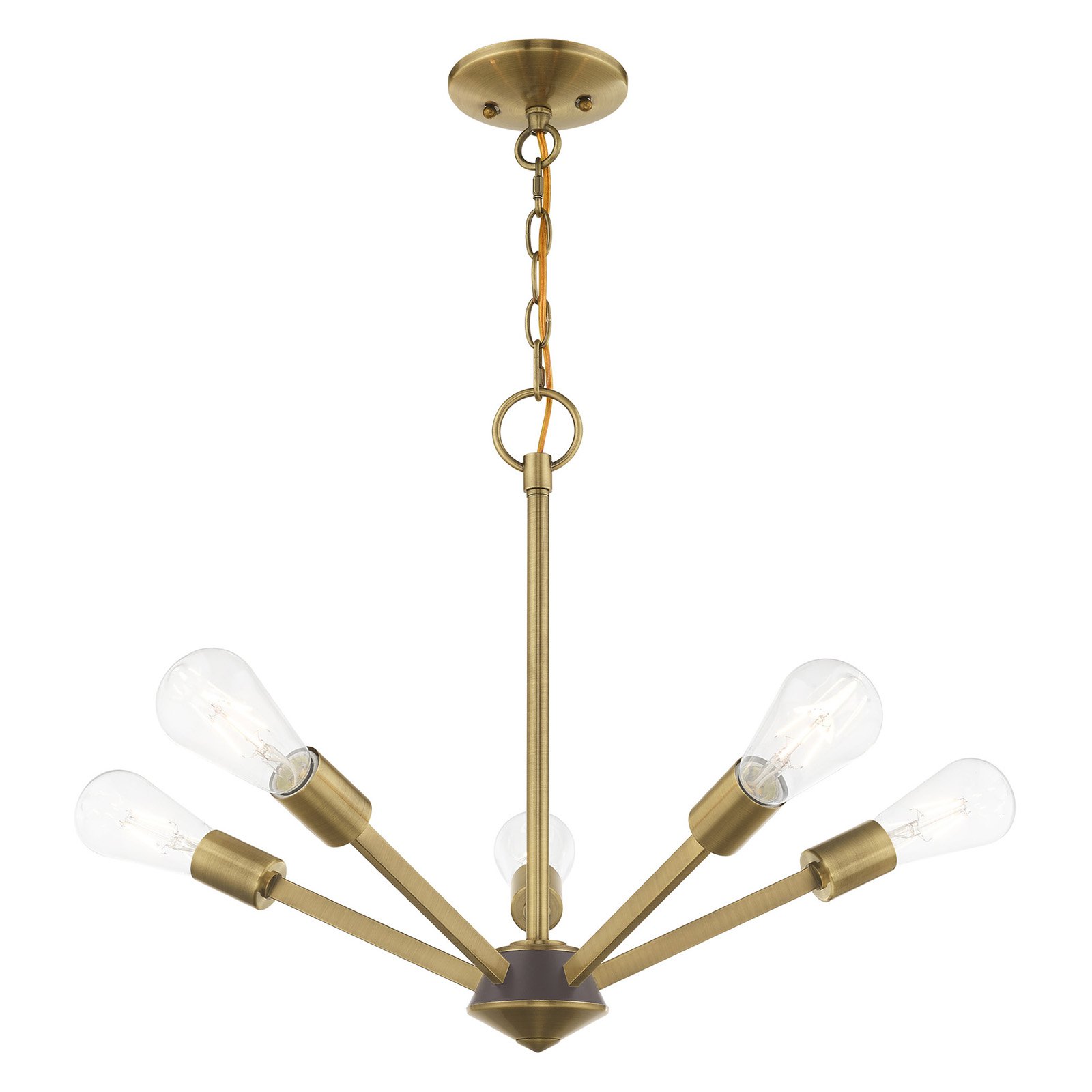 Livex Lighting - Prague - Five Light Chandelier - 19.5 Inches wide by 18 Inches - image 3 of 11
