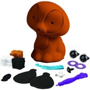 orb factory my design 3d dog plush toy (multi-colour)