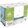 thumbnail image 2 of Toilet Tissue, Tree Free,  Biodegradable, Sustainable, Renewable and FSC Certified 3-ply Toilet Paper, 220 Sheets, 12 Rolls, Pack of 1, 2 of 6