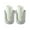 Gray, variant on Homerr Bathroom Cup Holder Compact Cup Holder Plastic Cup Holder - U-Shaped Grooves, Top-Opening, Ideal for Counters