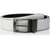 Nike Mens Pebble Feather Edge Reversible Belt 40 White/Black