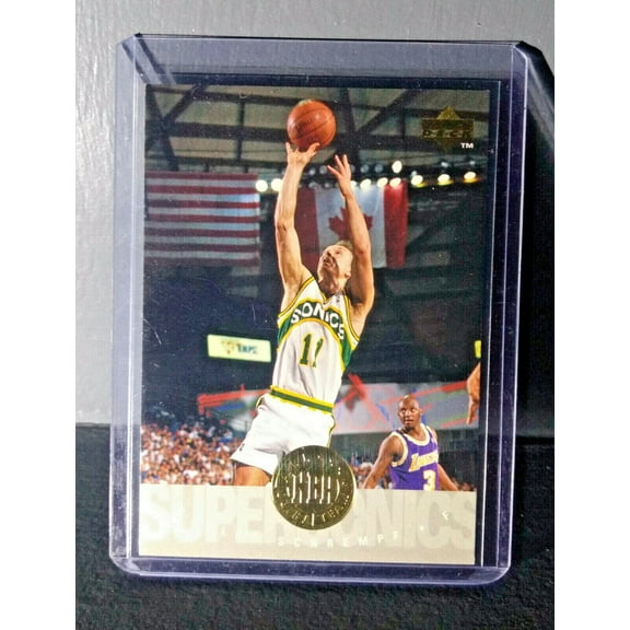 1995-96 Upper Deck Detlef Schrempf #177 Basketball Card