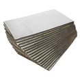 thumbnail image 1 of 18pcs 10mm 394mil 29.06sqft Car Sound Deadener Insulation Mat Alumina Fiber Door Audio Noise Insulation 20''x12'', 1 of 1