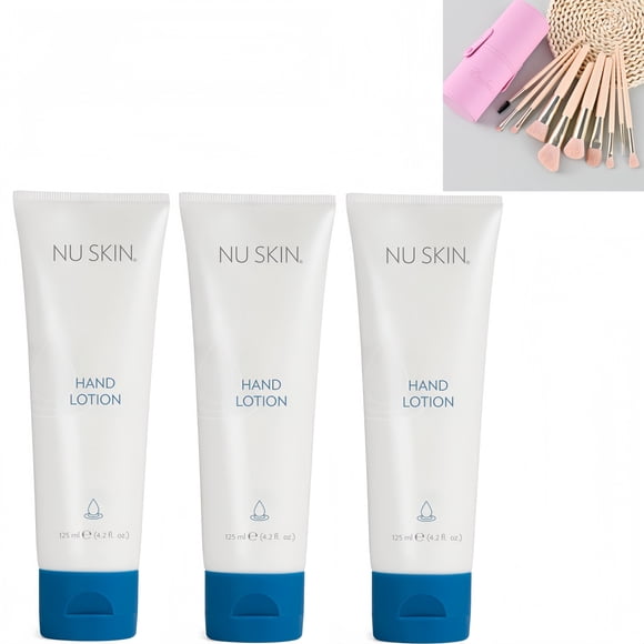 4 tubes de Nu Skin NuSkin Brume Hydratante au NaPCA + 1 Pinceau de Maquillage