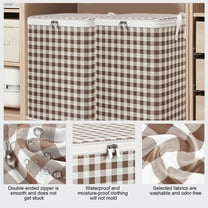 Handbag Extra Large Storage Bags Heavy Duty Storage With Reinforced For Clothes Tote Bag Thickened Double Zipper For Space Saving Travel