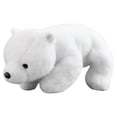 thumbnail image 1 of Muñeco de oso blanco acostado boca abajo, cómodo oso de peluche, almohada de siesta, lindo oso de peluche, 1 of 8