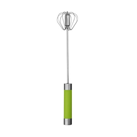 

Stainless Steel Rotary Whisk 12 Inch Semi-automatic Whisk Press Type Manual Rotary Whisk