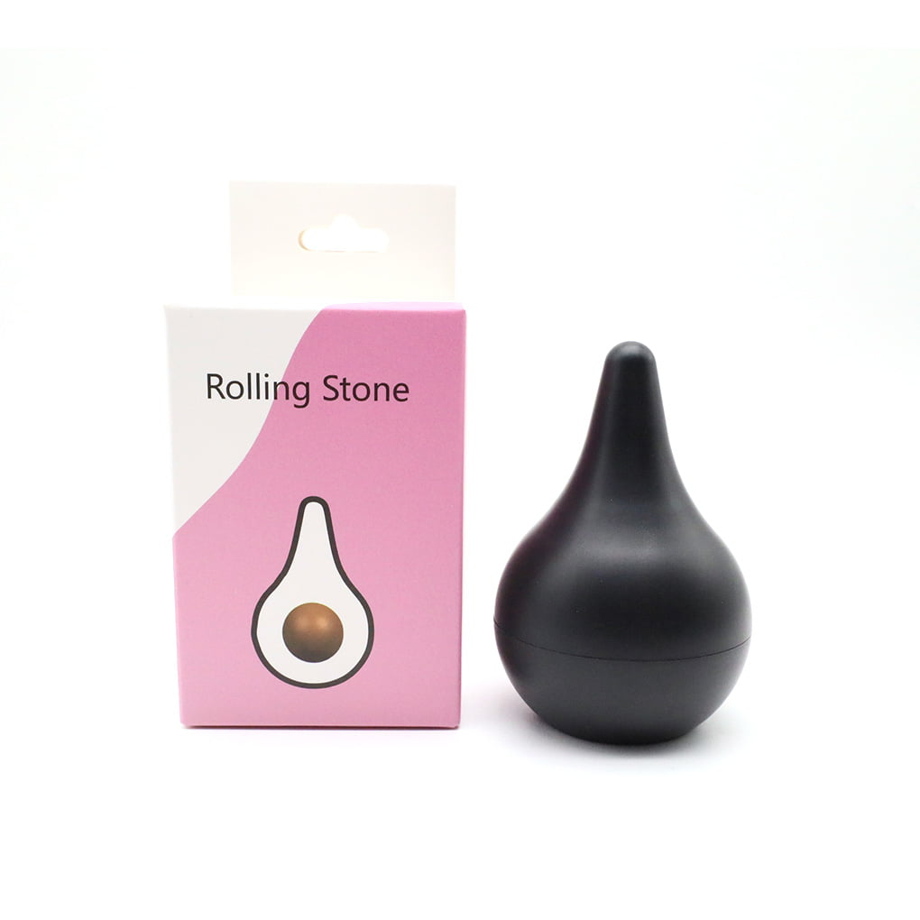 Facial Oil Absorbing Roller Stone Beauty Grease Control Face Removal Stick Washable Reusable Cheek Absorption Cleaning Black picture