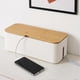 thumbnail image 3 of Desktop Cable Management Solution for Power Strips Smart Ventilation Design for Under Desk Wire Management, 3 of 5
