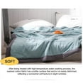 thumbnail image 5 of RBCKVXZ Summer Cooling Blanket, Breathable Lightweight Throw Blanket for Hot Sleepers, Bedding, 79"x56", Green, 5 of 8