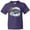 Purple, variant on Inktastic Easter He Has Risen with Cross and Flowers Youth T-Shirt