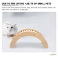 thumbnail image 3 of Puente para hámster, juguete para conejito, juguetes para jerbo, conejo, rampa, escalera para chinchilla, accesorios, escondite de madera, 3 of 6