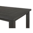 thumbnail image 6 of Dalila Rectangular 66-inch Wood Dining Table Dark Grey, 6 of 8
