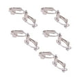thumbnail image 2 of 10pcs Ear Clip Converters Earring Accessories Handmade Fashionable Handheld Findings Turn Any Post Studs Into Clip-On Earrings Type15, 2 of 6