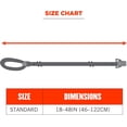 thumbnail image 5 of Squids 3155 Elastic Hard Hat Lanyard with Clamp - 2lbs / 0.9kg (2 PACK), 5 of 5