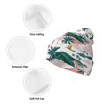 thumbnail image 3 of Pofeuu Hawaii Palms Print Beanie Hat for Men Women Knit Winter Hat Warm Cuffed Skull Beanie Slouchy Soft Unisex, 3 of 6