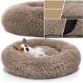 thumbnail image 3 of Pet Dog Bed Comfortable Donut Round Dog Kennel Ultra Soft Washable Dog and Cat Cushion Bed Winter Warm Sofa ShopWise Round, 3 of 26