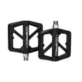 thumbnail image 1 of Eigraketly ZTTO 1 par de pedales planos de nailon para bicicleta, 24 picos intercambiables, pedales de bicicleta de montaña antideslizantes, Ciclismo Negro, 1 of 6
