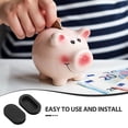 thumbnail image 3 of UPOUART 20pcs Bank Stopper Silicone Rubber Sealing Protection Prevents Coin Spillage Oval for Ceramic Crafts, 3 of 8