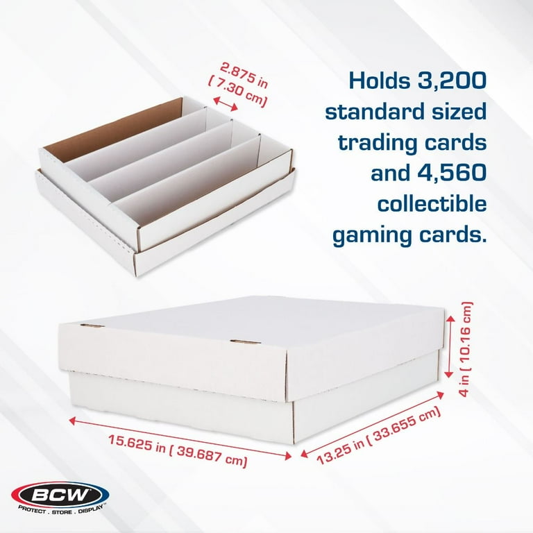 mtg bulk card storage XRACV Box with Card Stoppers, 3900 Count Trading Card Sto  Yiran Tech MTG Bulk Box - Free