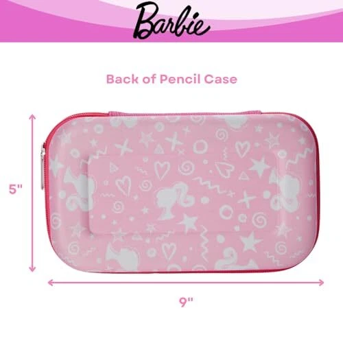 Barbie molded Pencil Case Set
