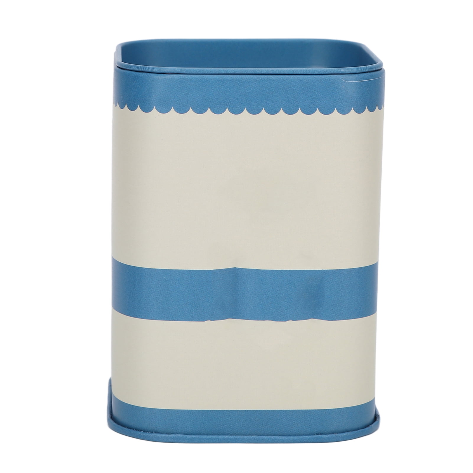 Blades Storage Box, Thicken Iron Sharps Disposal Container Large Capacity Sturdy For Home Use Blue