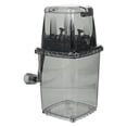 thumbnail image 2 of Angoily Manual Ice Shaver Machine for Home, Manual Ice Shaver Snow Cone Maker, Portable Hand Crank Ice Shaver Machine for Home and Kitchen (Black), 2 of 15