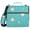 Clock Moon Star, variant on 3 Ring Zipper Binder with Shoulder Strap Waterproof Trapper Keeper 2 Inch D-Ring 500 Sheets Capacity White Bohemian Leaves