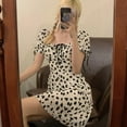 thumbnail image 2 of Sweet And Lovely Young Cow Girl‘s Age Reduction Square Neck Dress In Summer Vestidos, 2 of 9