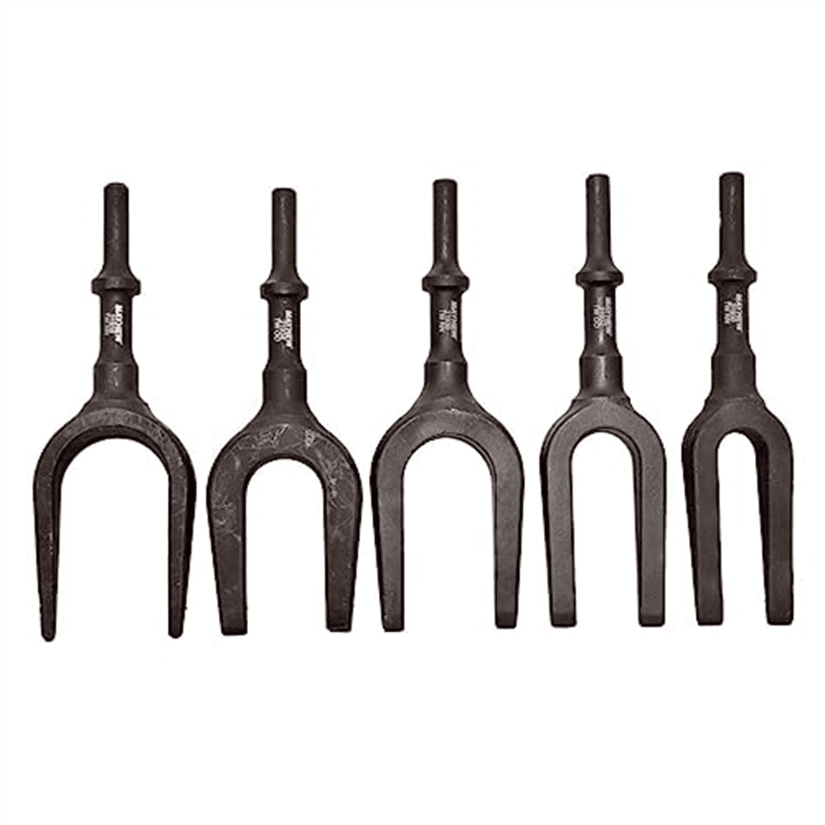Mayhew Tools 31940 5-Piece Pneumatic Separating Fork Set