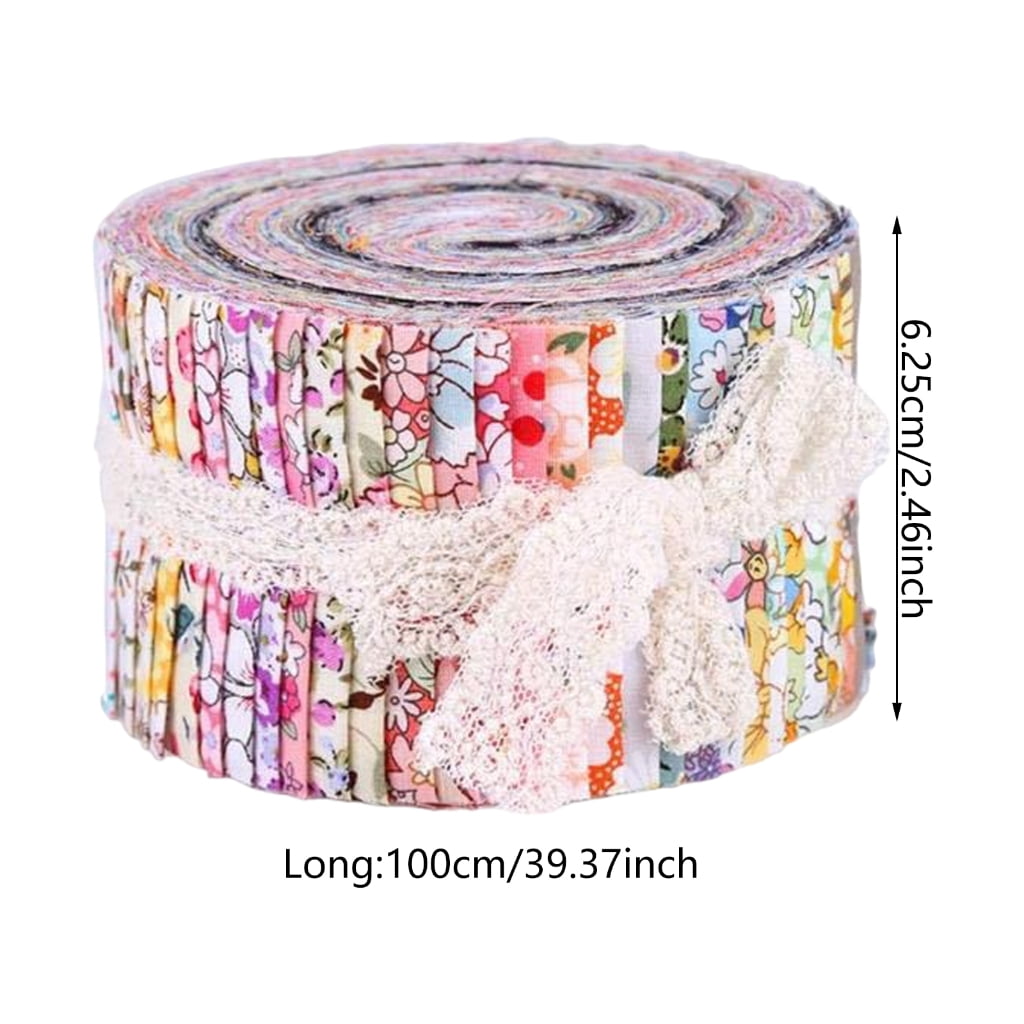 Cotton Fabric Quilting Strips for Blanket Rug Upholstery Patchwork Purse Making