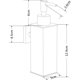 thumbnail image 5 of Dispensador de jabón montado en la pared de acero inoxidable 304 para decoración del hogar (cromo) JFHHH pequeña, 5 of 5
