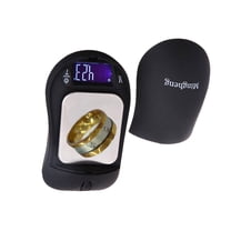 NICEXMAS Back to School High Precision Electric Jewelry Scale Plastic Black 1Set