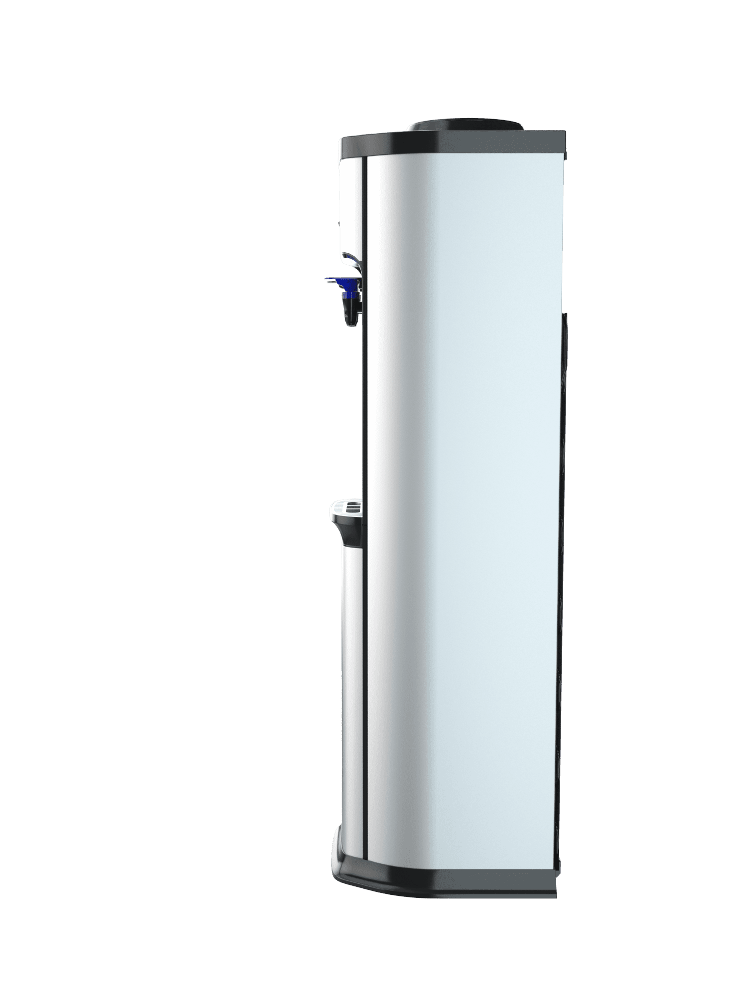 H2O-98 Top Load Water Dispenser in Black, Providing 40-48° F Cold Water, h2o, 40.5 inch Height