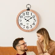 American Clock Co. Vintage Pocket Watch Wall Clock - 19
