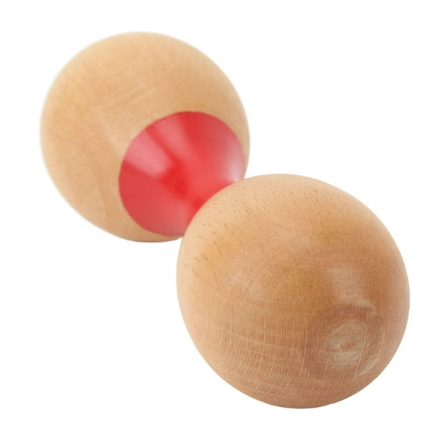Maraca, Beech Iron Wide Application 13cm Length Hand Percussion Sand Hammer for Performance