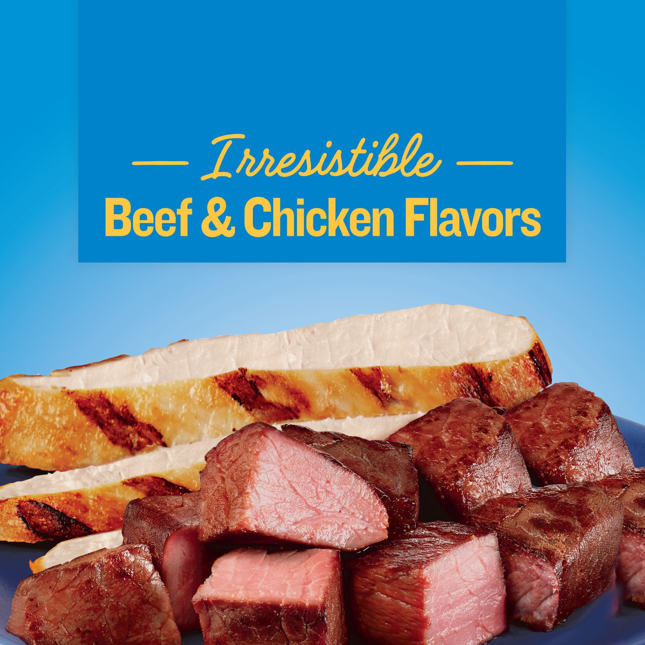 Kibbles ‘n Bits Mini Bits Small Breed Dry Dog Food Savory Beef & Chicken Flavors, (1) 16 lb. Bag