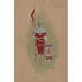 thumbnail image 3 of Will R. Barnes 11x14 Black Modern Framed Museum Art Print Titled - 6 Squires for Each Knight of the Blended Rose (1912 - 1924), 3 of 5