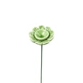 thumbnail image 2 of Bee Watering Station, Ceramic Bee Cup for Garden, Flower Shaped Bee Watering Station Bird Bath Water Feeder, Butterfly Drinking Cup Bee Bath Bowl Garden Stake (1PC, 2"x12.6", Green), 2 of 7