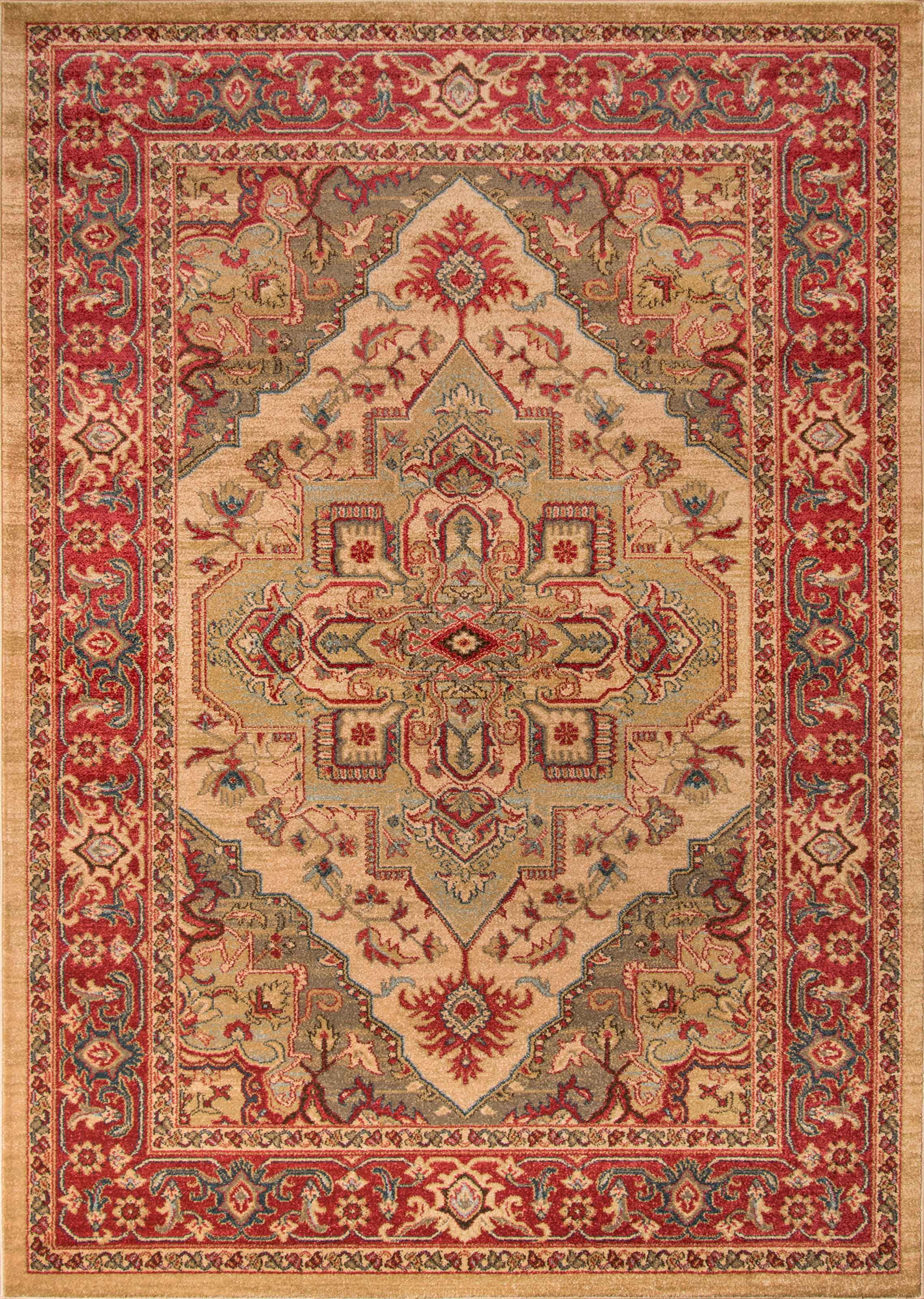 ECARPET Lux Traditional Area Rug for Living Room, Bedroom, Dining Entrance, Hallway and More.