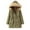 Z1-Army Green, variant on Womens Wool Blends Vest Jacket Winter Body Warm Coat Waistcoat Outwear