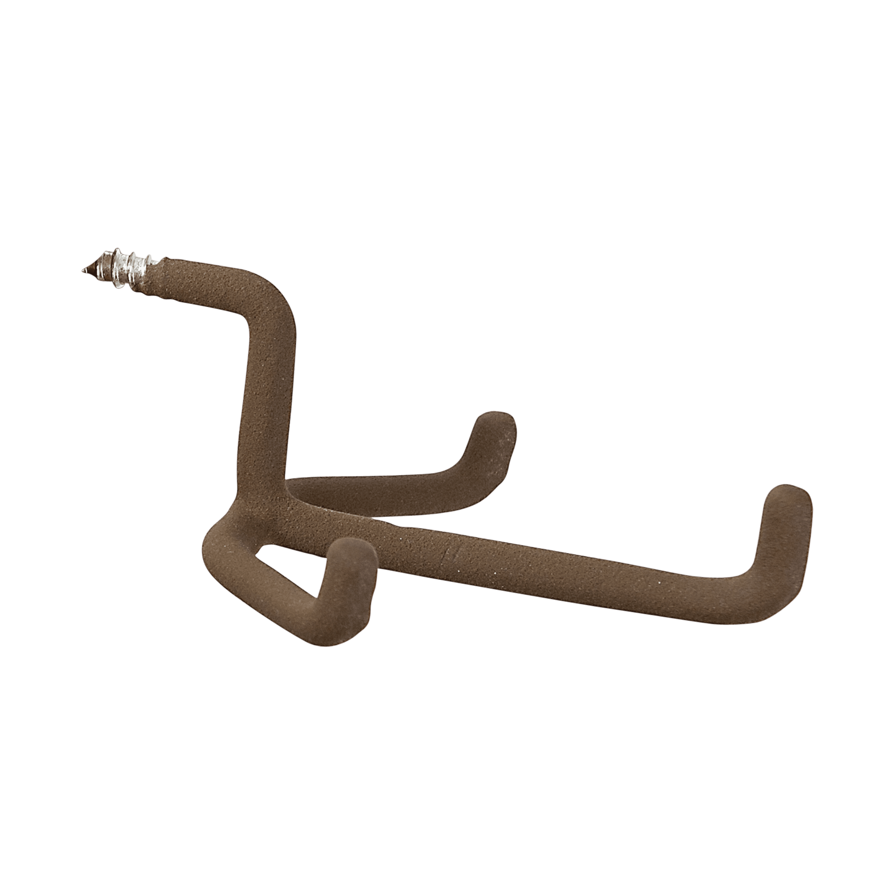 Allen Company Triple Screw-In Gear Hanger & Hook, for Guns, Bows, & Hunting Gear, Brown