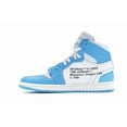 thumbnail image 2 of Jordan Men's 1 Retro High Off-White University Blue Basketball Shoes, from StockX, 2 of 5