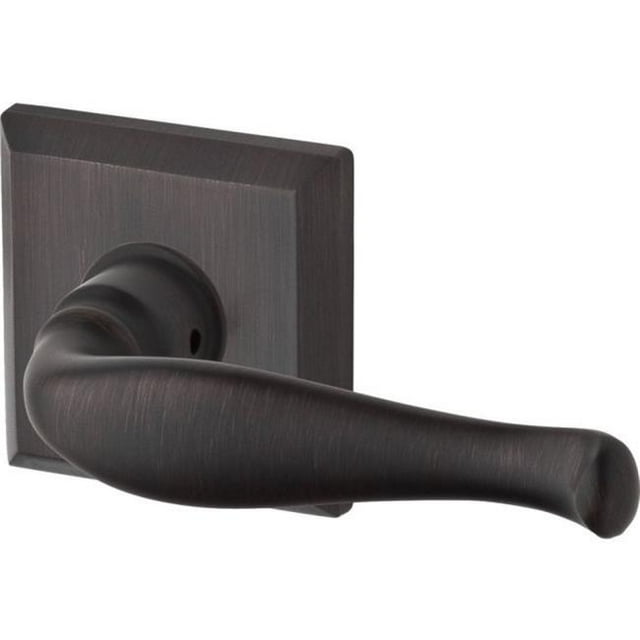 Full Dummy Decorative Lever & Traditional Square Rose, Venetian Bronze