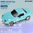 thumbnail image 2 of RC Drift Car Skymaker Miata Mazda MX-5 escala 1/18 RWD 2.4 GHz, 2 of 6